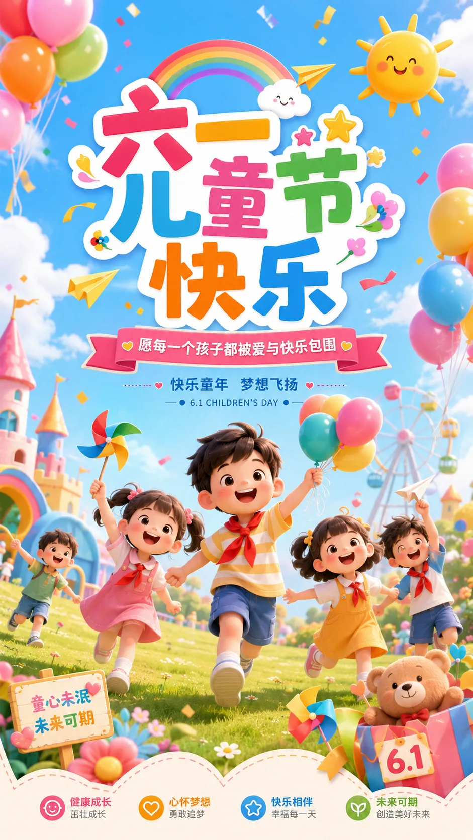 六一儿童节海报