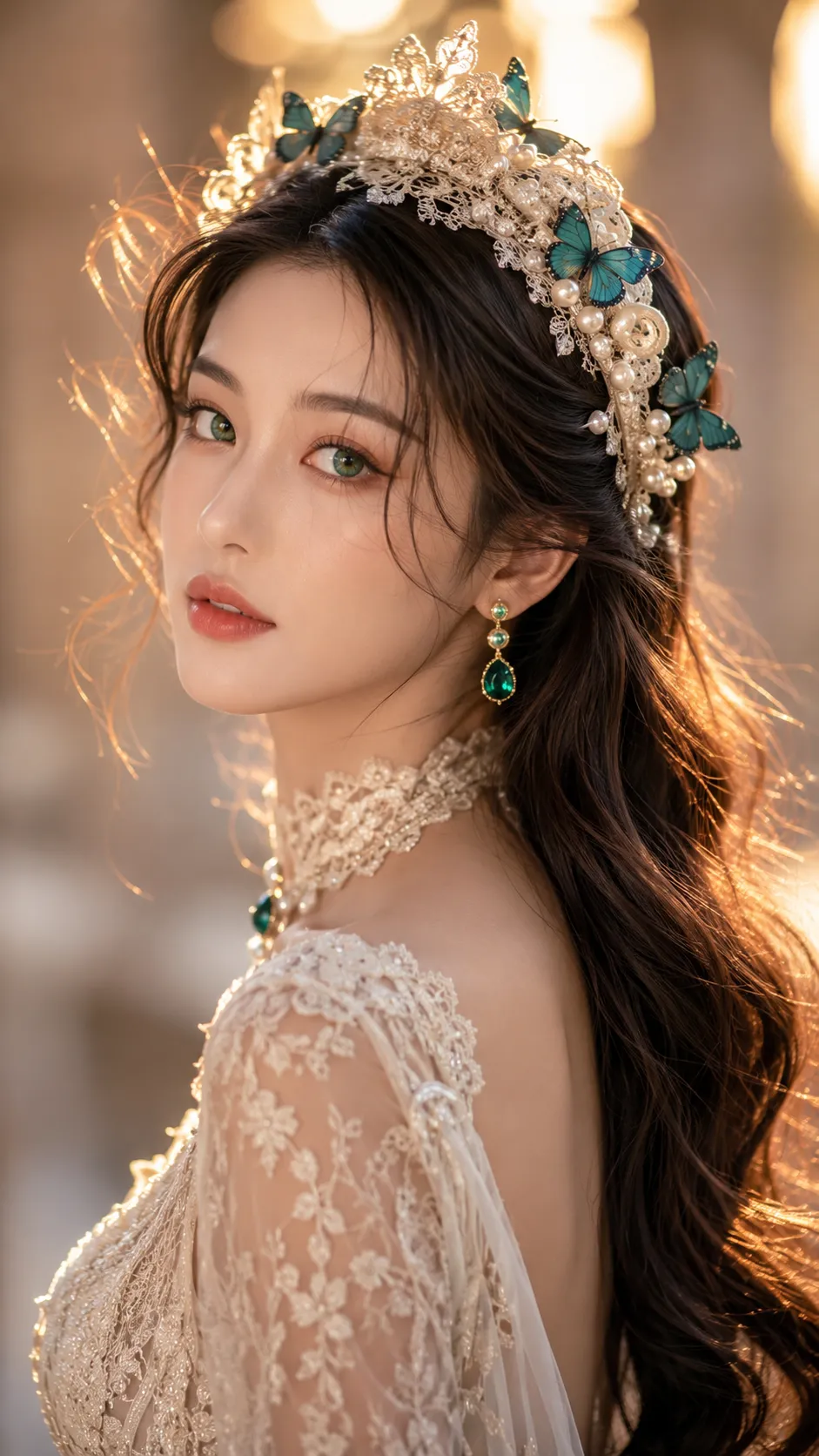 梦幻东方女性肖像