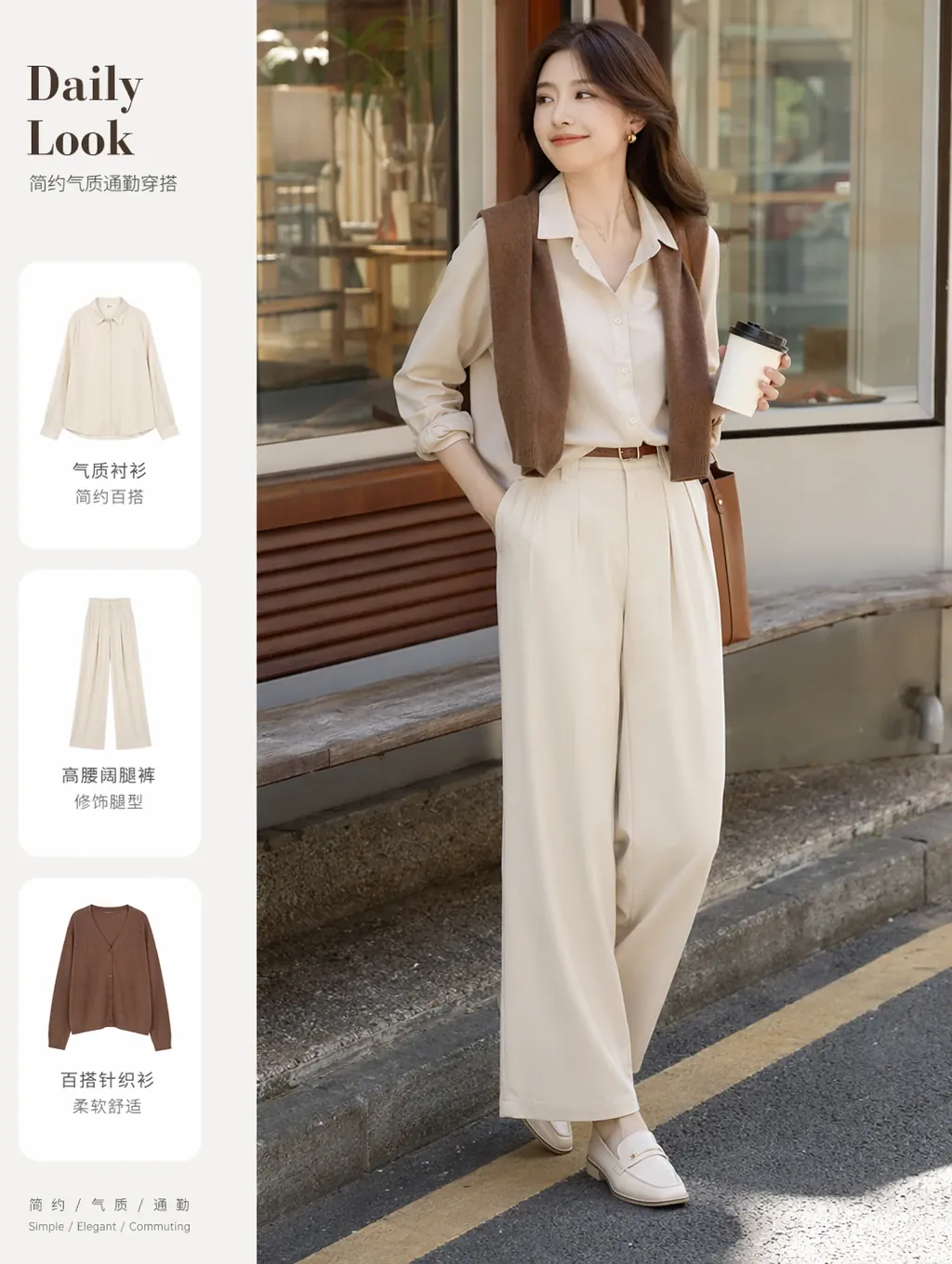 服装模特场景穿搭