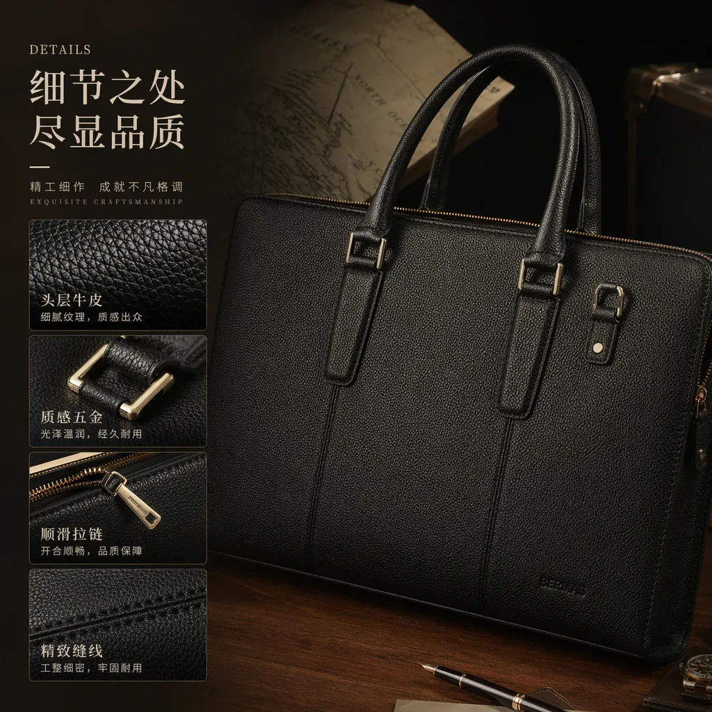 箱包皮具质感展示