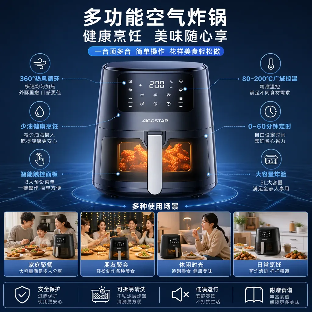电器产品功能展示