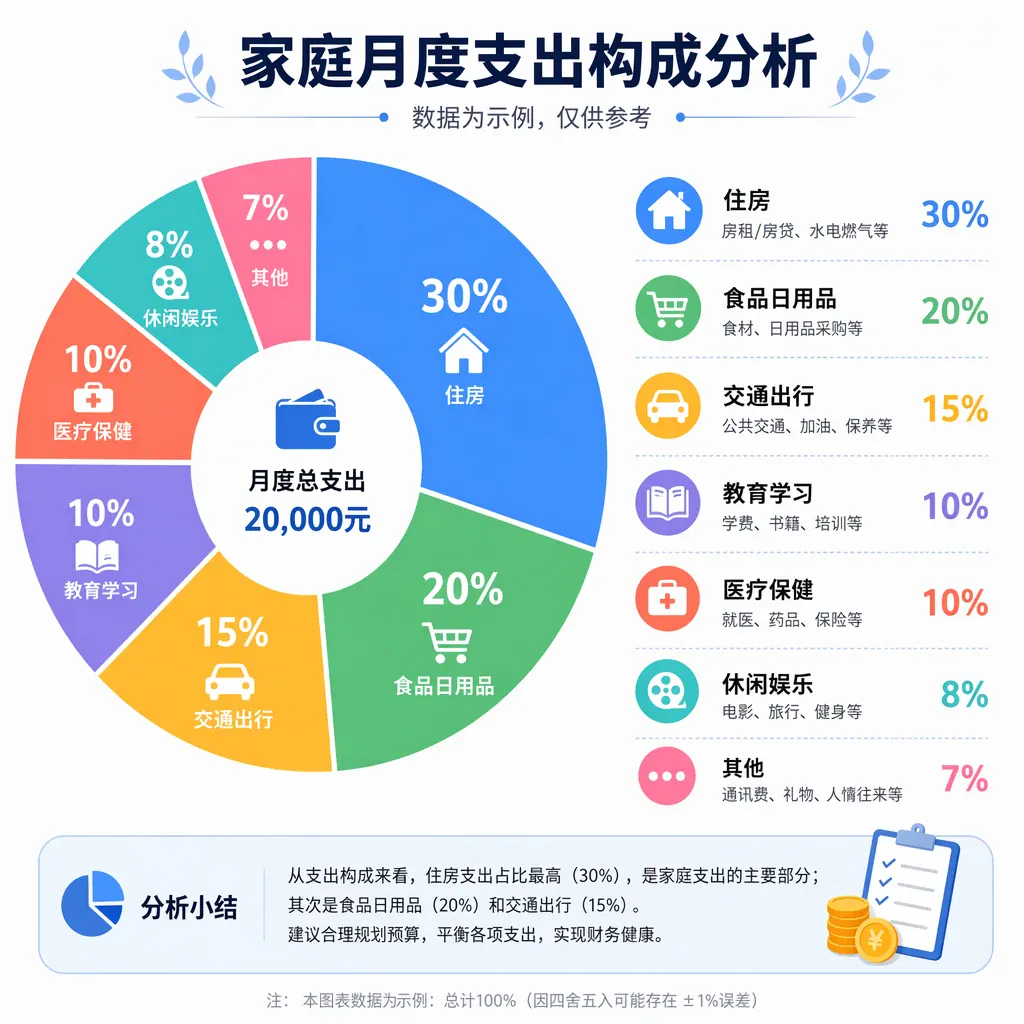 百分比构成图